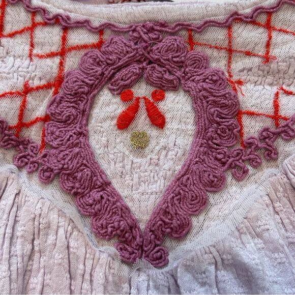 Free People Begonia Lilac Blouse XS NWT - Picture 6 of 11